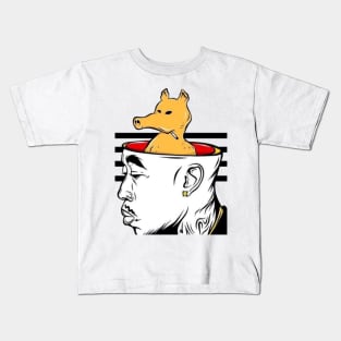 BANDANA MADLIB GIBBS Kids T-Shirt